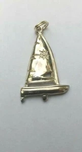 Laser Segelboot Charm Armband - Sterlingsilber - von den Miami Opti Moms USA - Bild 1 von 2