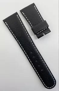 Authentic New Rolex 21mm x 18mm Black Buffalo Watch Strap Band A0965 Small OEM - Picture 1 of 7