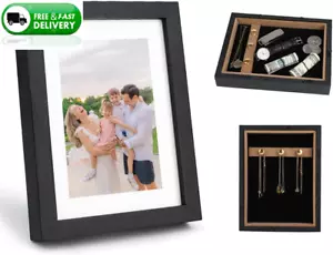 Photo Picture Frame Diversion Safe Box with Hidden Secret Compartment for Cash.. - Picture 1 of 12