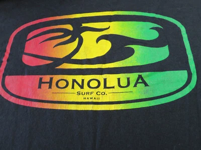 经典彩虹 Honolua Surf Lahaina Maui 夏威夷衬衫 XL — 第 1/4 张图片