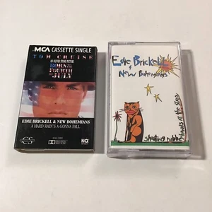 Edie Brickell 2 Cassette Lot Shooting Rubberbands, Hard Rain's Gonna Fall Single - Picture 1 of 7