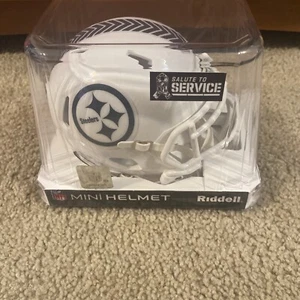 2024 Pittsburgh Steelers Salute To Service Riddell Speed Mini Helm - Bild 1 von 7