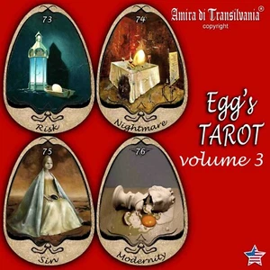 Eggs tarot card cards deck guide book wicca oracle rare collectible vintage egg - Picture 1 of 12