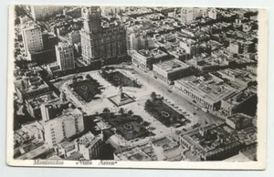 Postal Aérea Montevideo Vista Aérea 1944 Foto Real Censura de Estados Unidos Uruguay - Imagen 1 de 2