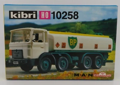 Kibri #10258 Camion Man 4 Assi Serbatoio Bp Ho 1/87 IN Box Quadri E Completo - Immagine 1 di 4
