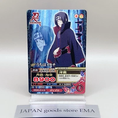Itachi Naruto Data Carddass Shippuden Narutimate Mission Shinobi No.NM-037 2007 - Image 1 of 4
