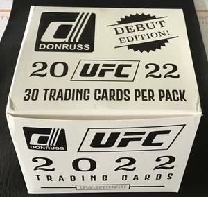 2022 Donruss UFC Debut Edition Trading Cards Fat Pack Box - Foto 1 di 3