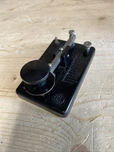 ESL Chart Bakelit Base England Made Vintage Morse Code Key - SP220 - Zdjęcie 1 z 6