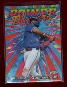 VLAD GUERRERO JR. 2025 TOPPS CHROME POWER PLAYERS INSERT TORONTO BLUE JAYS - Picture 1 of 2