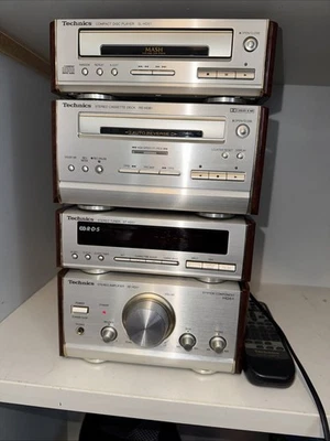 TECHNICS Mini Hifi Anlage  ST-HD51 - RS-HD81 - SL-HD51 - SE-HD51 Kassette CD T - Bild 1 von 4
