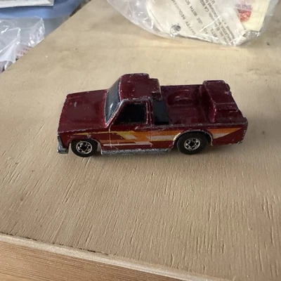 1984 Vintage Hot Wheels Back Biter Crack Ups Pick Up Red Diecast Truck - Bild 1 von 2