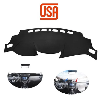 Car DashMat For Nissan X-trail T32 X Trail 14-20 Leather Dash Mat Dashboard Pad - Image 1 of 4