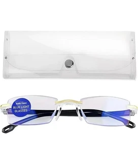 Noblu Vision Bluelight Glasses for Men & Women – Noblu Glasses No Blue Light Gla - Picture 1 of 5
