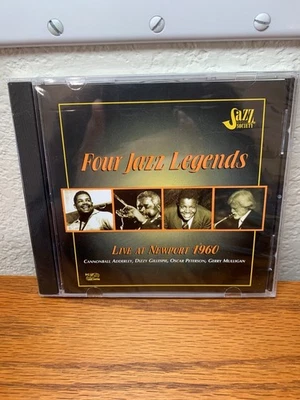 Новый, запечатанный четыре легенды джаза концерт в Ньюпорте 1960/1994 Jazz Heritage Society компакт-диск - Изображение 1 из 3