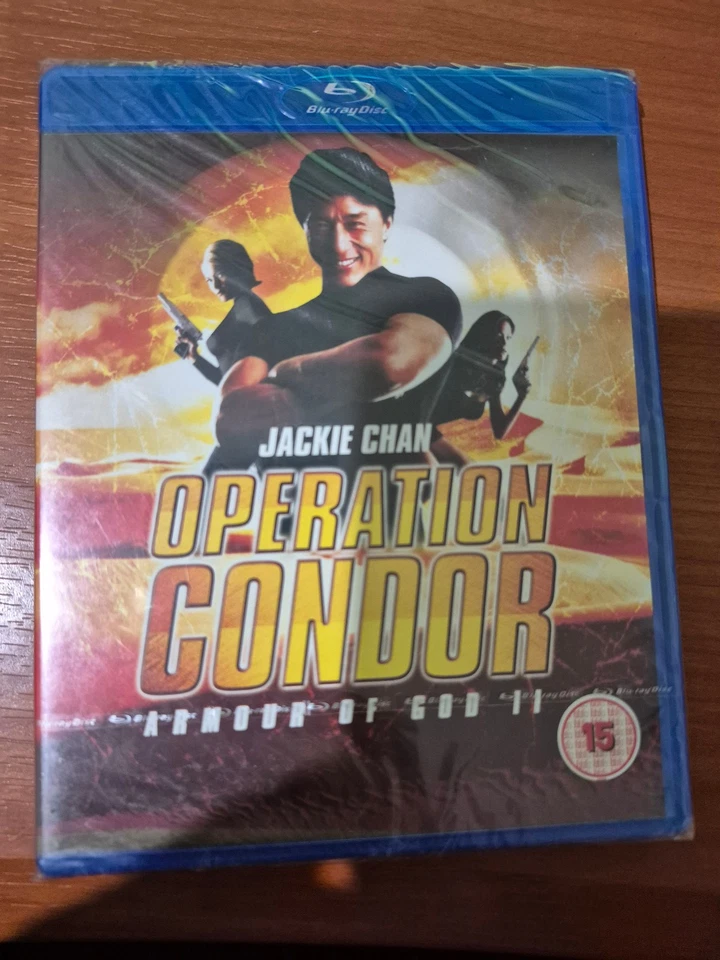 OPERATION CONDOR ARMOUR OF GOD 2 BLU RAY - NEW & SEALED REGION B FREE POST - image 1 of 1