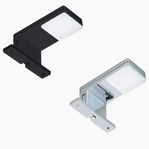 Lampada a LED per specchio da bagno – 3W, luce 4000K, colore nero o silver - Foto 1 di 13