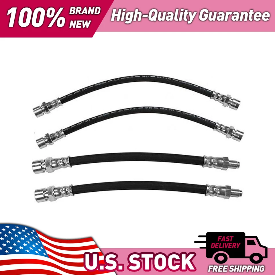 Manguera de freno delantera trasera línea de freno para Volkswagen Super Beetle 1971 1972 1973 Foto 1 de 4