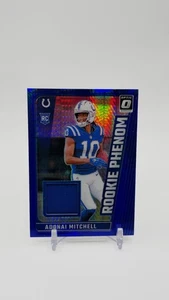 Adonai Mitchell - 2024 Donruss Optic Rookie Phenom Blue Hyper #RPB-AML (MEM,RC) - Picture 1 of 2