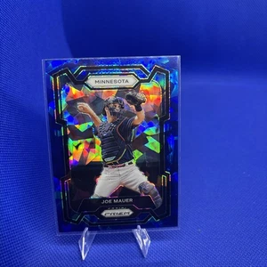 Joe Mauer 2024 Panini Prizm Blue Ice Prizms #7 Minnesota Twins - Picture 1 of 3