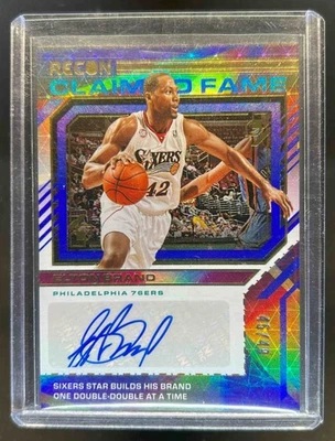 2021-22 Panini Recon Elton Marca Claim to Fame Signatures Azul Automático #45/49 76ers Foto 1 de 2