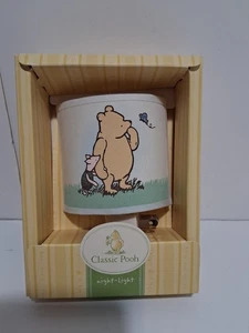 Clásico Winnie The Pooh & Piglet Night Light Tela Cubierta Disney Switch - Imagen 1 de 5