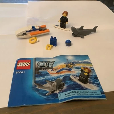 Lego City: Surfer Rescue (60011) conjunto com instruções  - Imagem 1 de 4