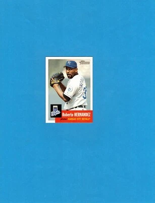 2002 Topps Heritage #106 Roberto Hernandez! Kansas City Royals! - Image 1 of 2
