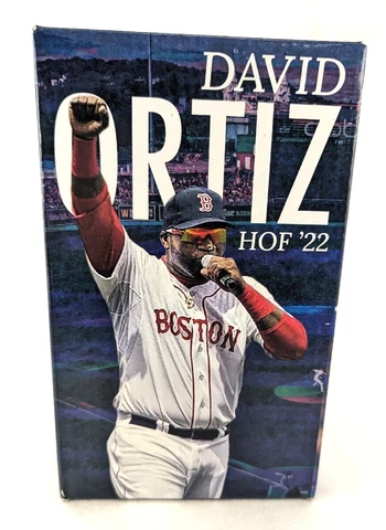 *  David Ortiz Bobblehead Worcester Red Sox WooSox SGA Flawed Cover