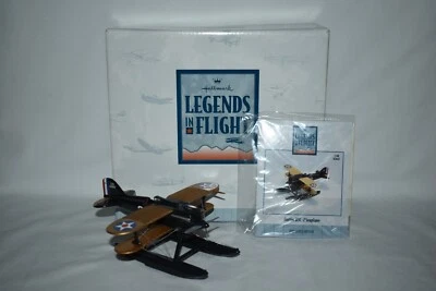 Hallmark Airplanes Legends In Flight 1999 Curtiss R3C-2 Seaplane QHA1002 - Image 1 of 3