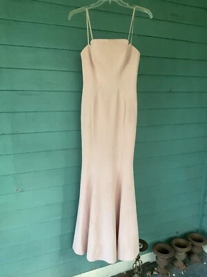 Jill Stuart Bridesmaid Gown Blush Size 4 - Image 1 of 4