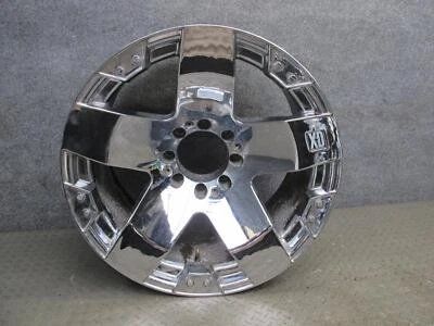 XD KMC XD775 ROCKSTAR CHROME 22 英寸 R22 轮 RIM 22X12J 8X165.1 ET-44 — 第 1/4 张图片