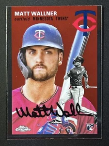 Matt Wallner RC 2023 Topps Chrom Platin Anniversary #111 Zwillinge - Bild 1 von 2