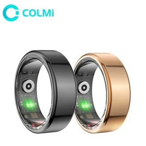 COLMI R02 Smart Ring Fitness Tracker Sleep Monitor Heart Rate IP68 Waterproof UK - Picture 1 of 18