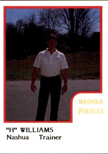 1986 Nashua Pirates ProCards #28 "H" Williams  Trainer Baseball Card