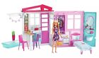 Barbie Fxg54 Travel & Play Fold Away House Rrp £75