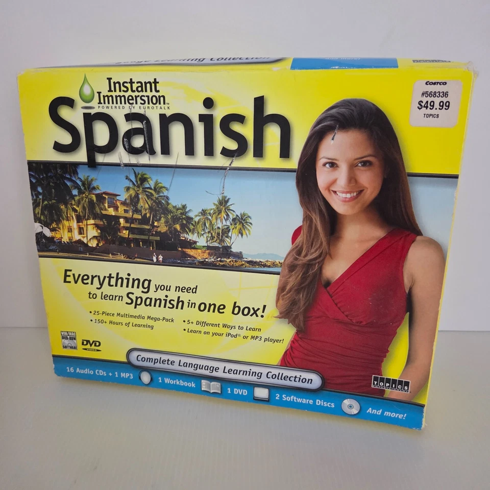 Learn Spanish Topics Entertainment Instant Immersion Spanish - 4908884091 - Image 1 of 3