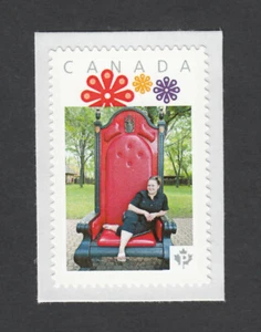 QUEEN'S THRONE = Bild Briefmarke postfrisch Kanada 2013 [p3-sn7] - Bild 1 von 2