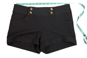 Womens Navy Sailor Shorts Size 6 - Picture 1 of 4