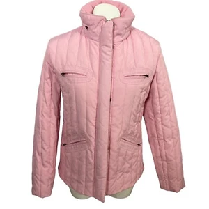 Abrigo acolchado rosa Maurices para mujer mediano 5 bolsillos cremallera cabina de esquí a presión - Imagen 1 de 12