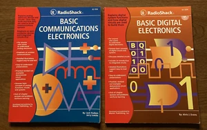 Radio Shack Basic Digital Electronics & Basic Communication Electronics Book Set - Imagen 1 de 24