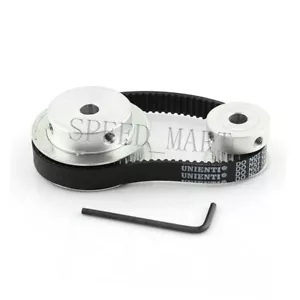 Kit Cinghia Puleggia Distribuzione HTD3M 48T 24T Larghezza Cinghia 11mm Rapporto Riduzione 2:1 - Foto 1 di 6