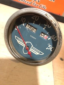 prewar post schwinn whizzer bike vintage blue face stewart warner speedometer - Picture 1 of 7