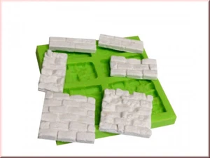 Silikonform Hangebefestigung Modulmauerwerk Krippenbau Burgenbau men100942 - Bild 1 von 4