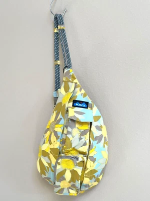 🌼🍃KAVU Mini Rope Bag ~ Summer Bloom 🌼🍃🌼🍃🌼 - Image 1 of 4