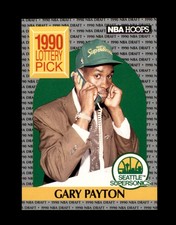 1990-91 Hoops SET BREAK  #351 Gary Payton NM or Better