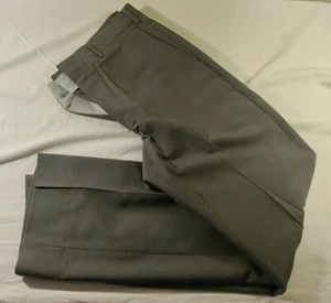 Men's Kuppenheimer Medium Gray Dacron Polyester Slack Pants 36x32 VTG RARE MINT - Picture 1 of 10