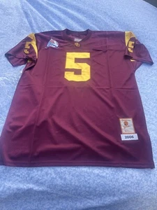 Vtg 2006 Rose Bowl Jersey Reggie Bush USC Trojans GridIron Greats Sz XXXX 60 NEW - Picture 1 of 14