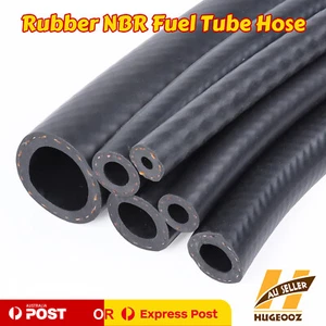 Flexible Nitrile Rubber Fuel Hose Tube Petrol Diesel Oil Line Pipe High Pressure - Picture 1 of 18