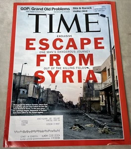 Time Vol 179 No 11 March 2012 Escape From Syria GOP Bibi & Barack Magazine - Picture 1 of 12