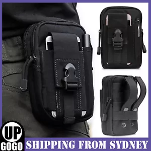 Tactical Waist Bag Utility Military Wallet Pack Belt Molle Multi Purpose Pouch - Picture 1 of 12
